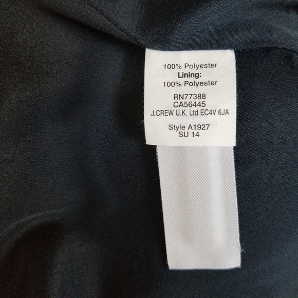 Classic Navy Scallop J Crew Dress - Picture 6 of 8